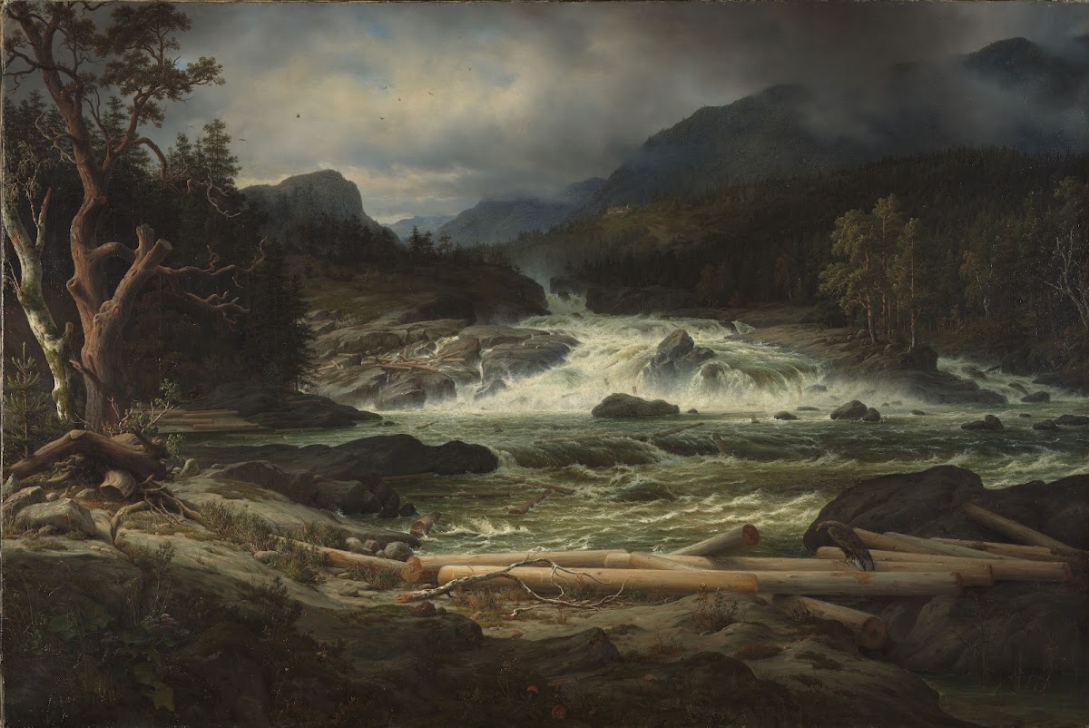 The Labro Falls at Kongsberg 1837