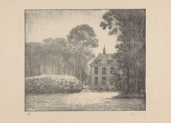 Gezicht op boerderijwoning op landgoed De Raephorst Raephorst 1929