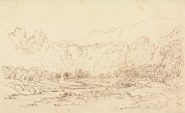 Hope near Bergen ca 1840