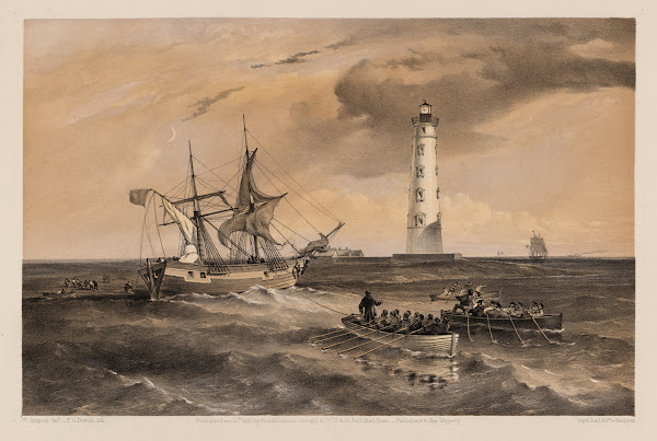 The light house at Cape Chersonese  looking south 1855
