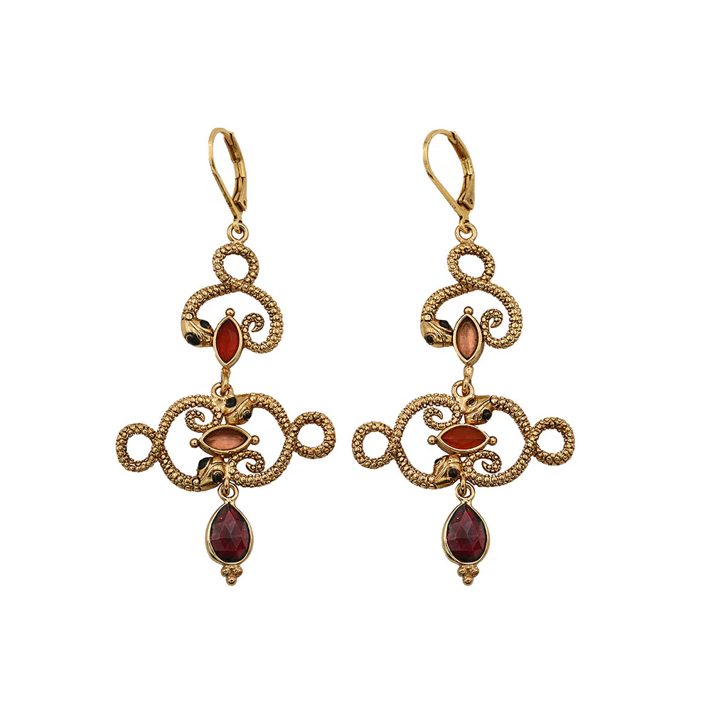 Серьги Змейки