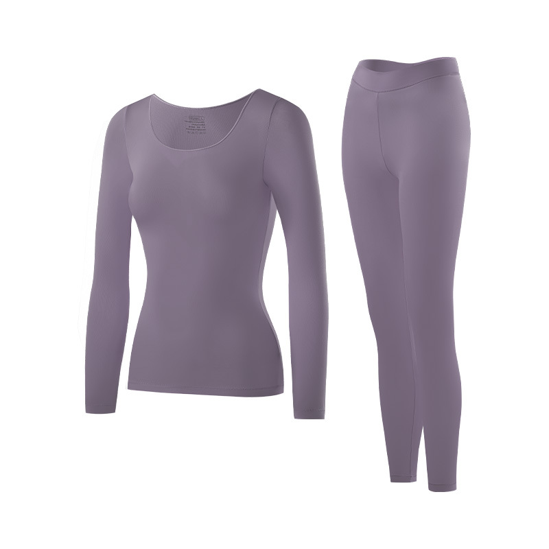 Seamless thermal set for women, warming