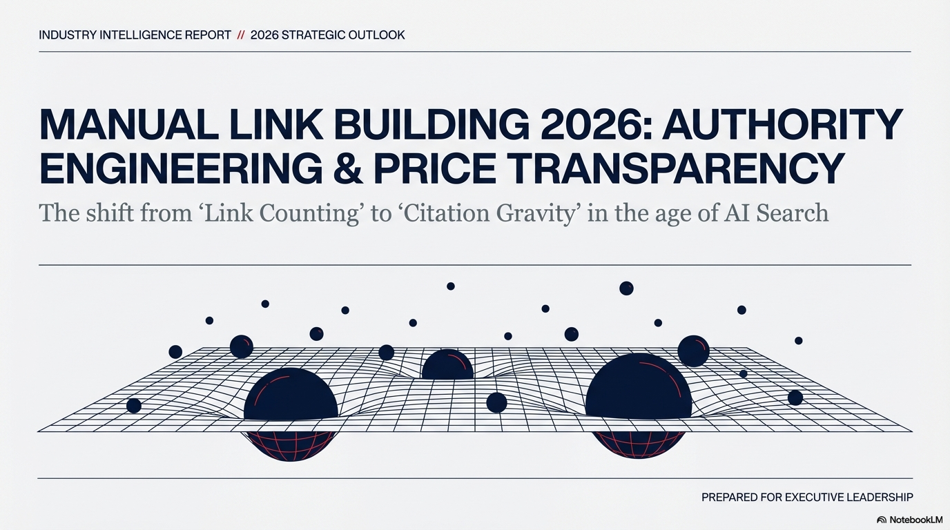 Manual Link Building Services in 2026 Hero Image