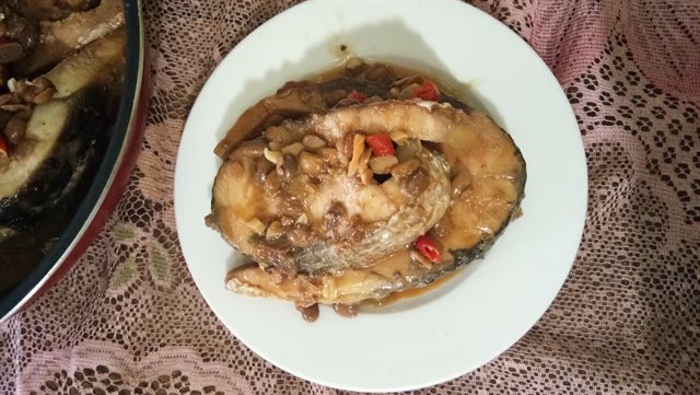 Cá Trôi Kho Tương Hột