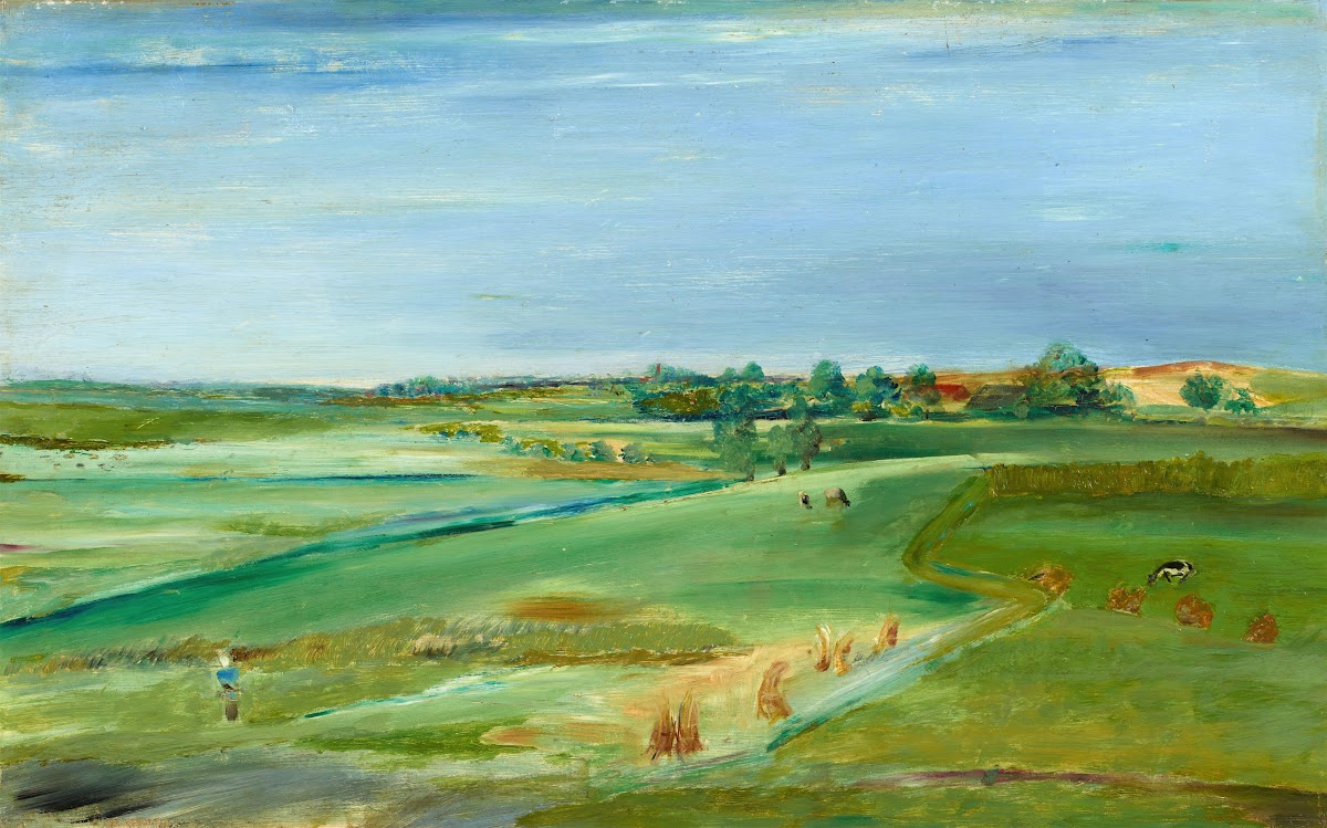Landschaft mit Feldern 1930   1945