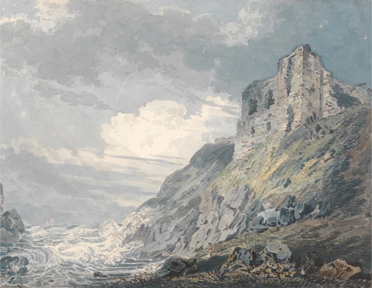 Findlater Castle Banff between 1792 and 1793