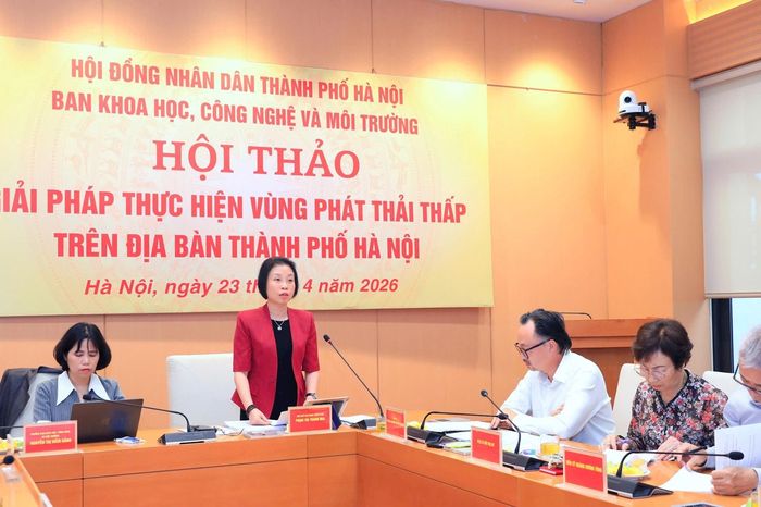 Giải pháp thực hiện vùng phát thải thấp trên địa bàn Hà Nội - Đài Phát thanh và truyền hình Hà Nội