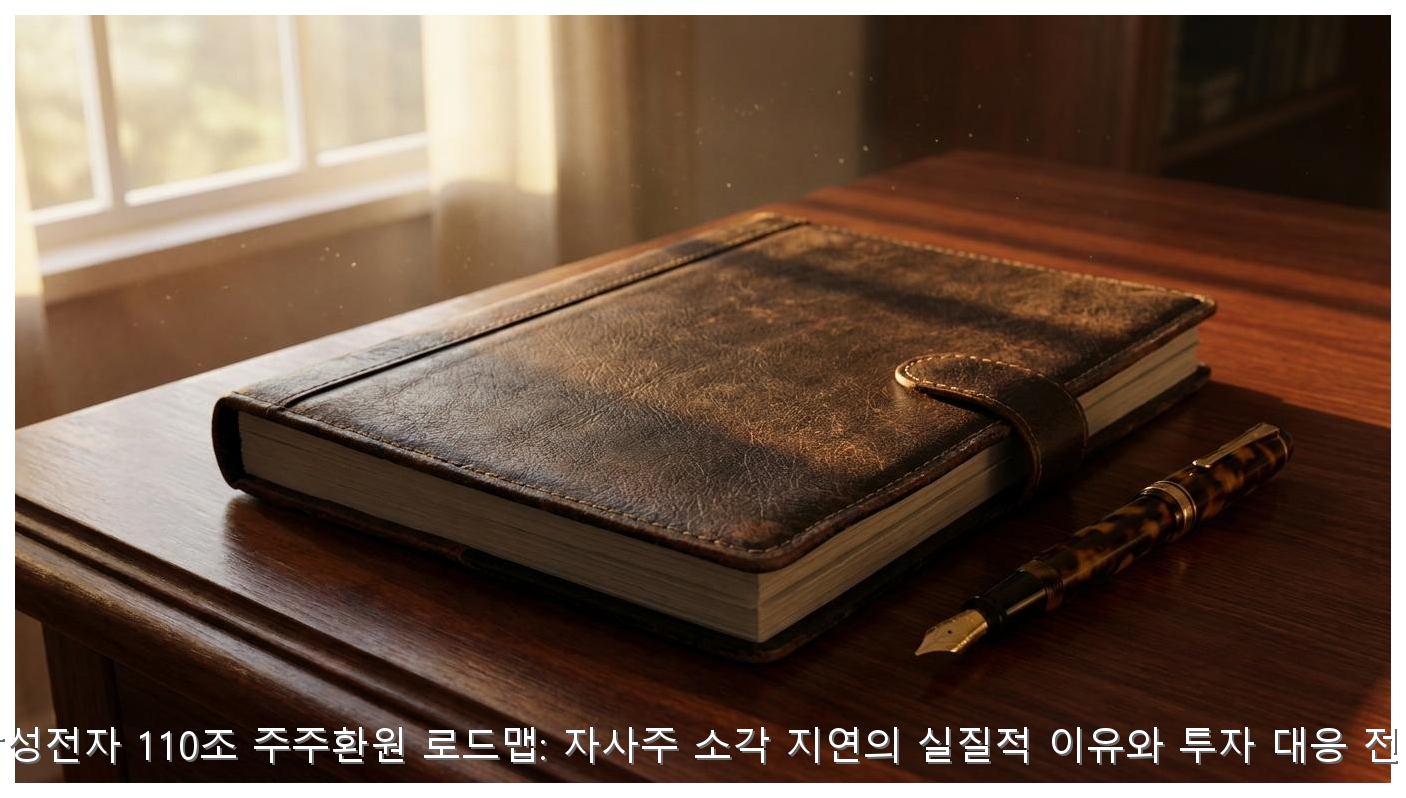 삼성전자 자사주 소각 지연의 실체와 2026 대응 전략 핵심 안내 및 분석 인포그래픽 (2)
