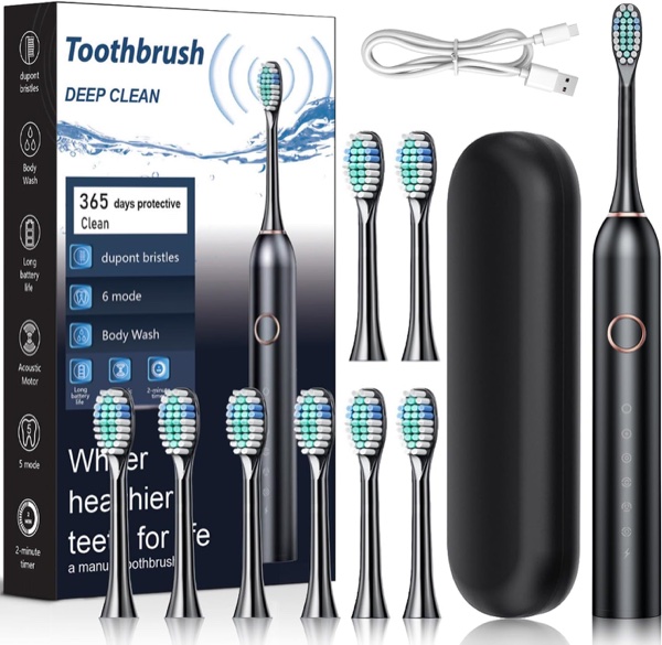 Modelo Compacto y Funcional para cepillo de dientes electrico s