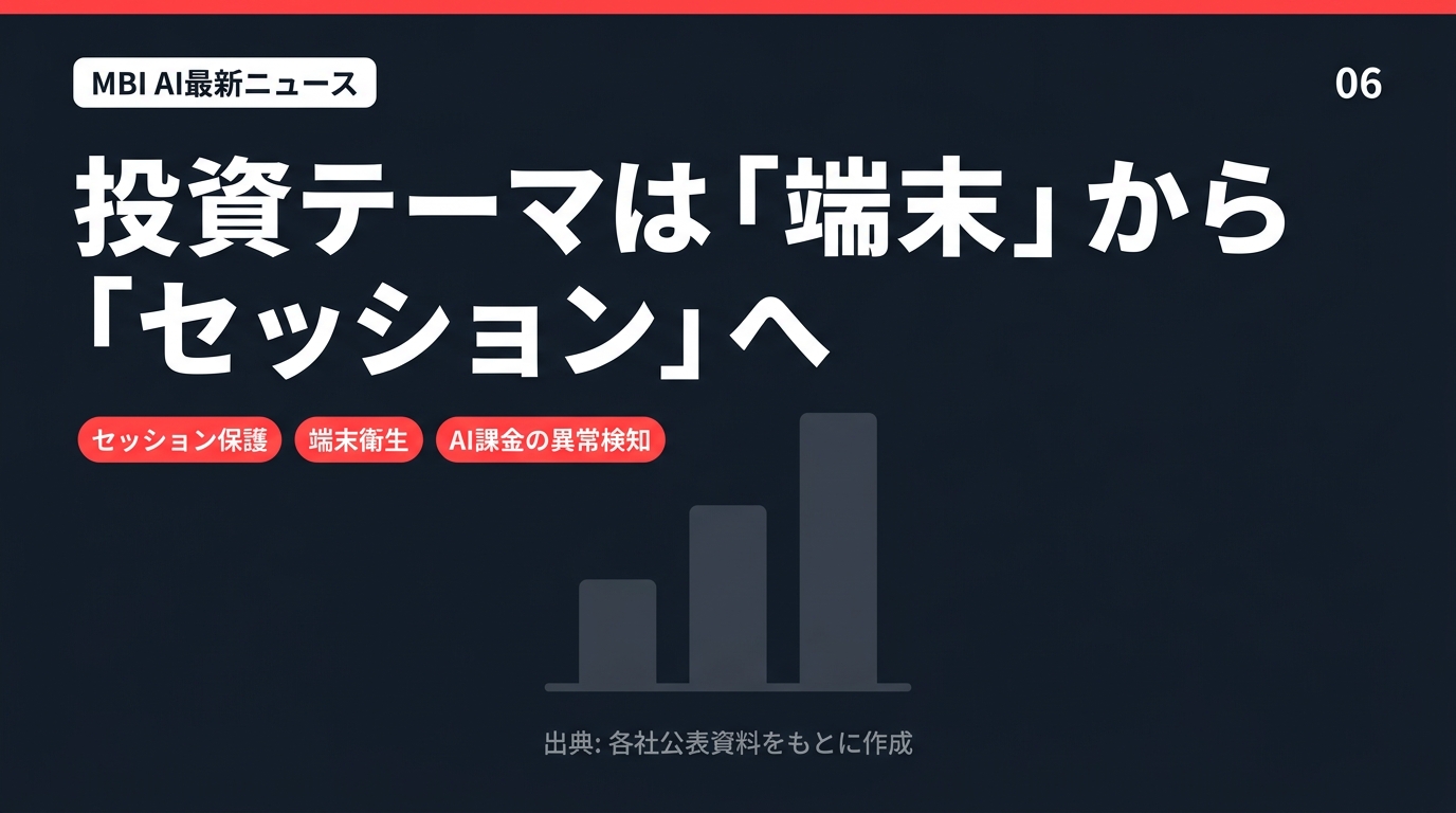 投資テーマはセッションへ