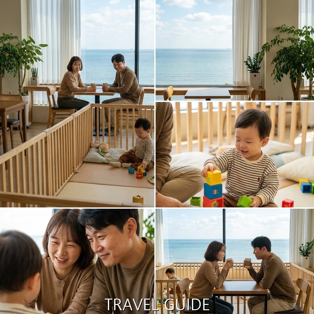 온 가족 만족! 아이/반려동물 동반 가능한 영종도 오션뷰 카페