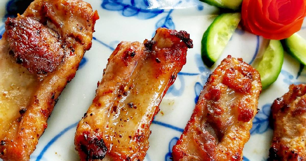 Sườn muối tiêu chiên