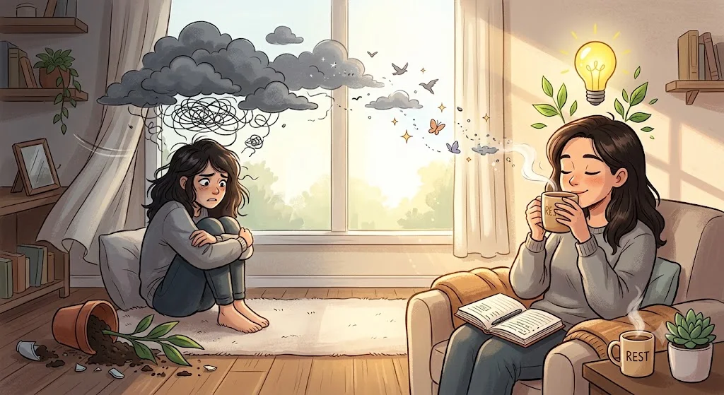 남들보다 더 많이 불안해하는 이유와 마음을 진정시키는 극복책 4가지 - 이미지 1