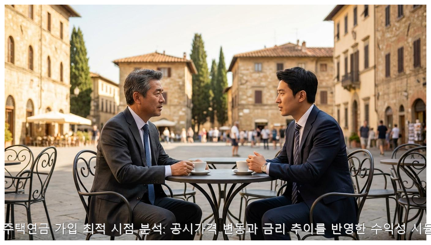 2026년 주택연금 가입 최적 시점 분석: 공시가격 변동과 금리 추이를 반영한 수익성 시뮬레이션 핵심 안내 및 분석 인포그래픽 (5)