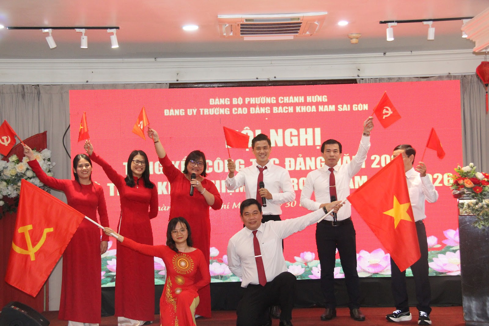 Đảng bộ Trường Cao đẳng Bách khoa Nam Sài Gòn: Đẩy mạnh chuyển đổi số và phát triển Đảng viên trong năm 2026