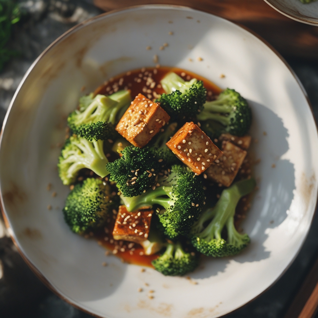 Crunchy Tofu & Broccoli Sheet‑Pan Power Dinner