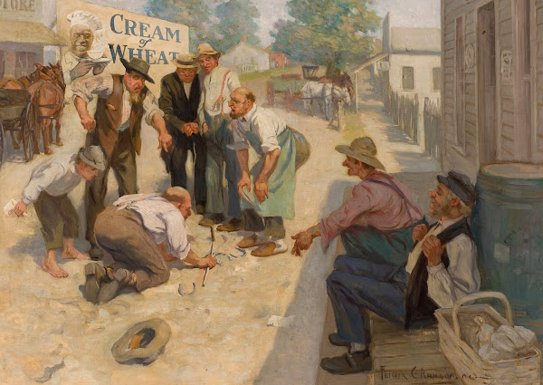 Country Life in America Cream of Wheat ad illustration 1906