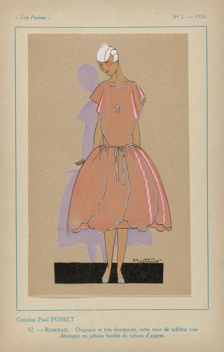 Création Paul Poiret  Roseraie 1926