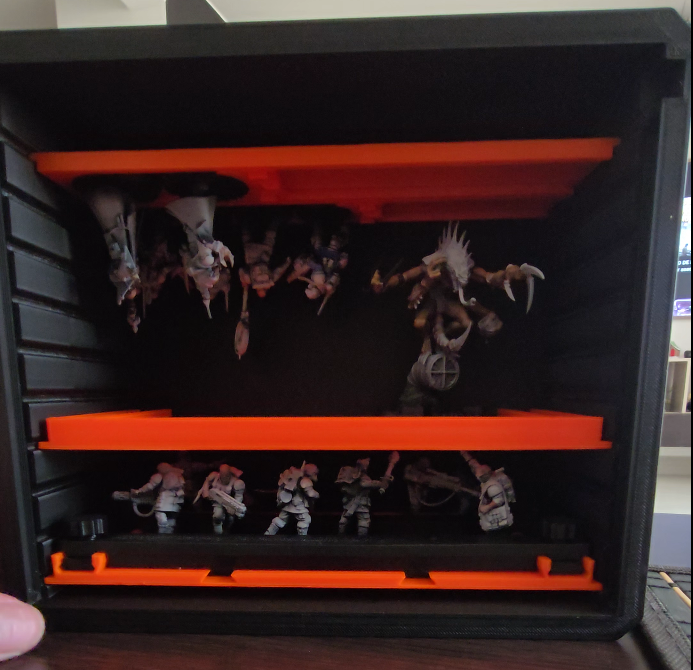 Caja para transporte miniaturas Kill team