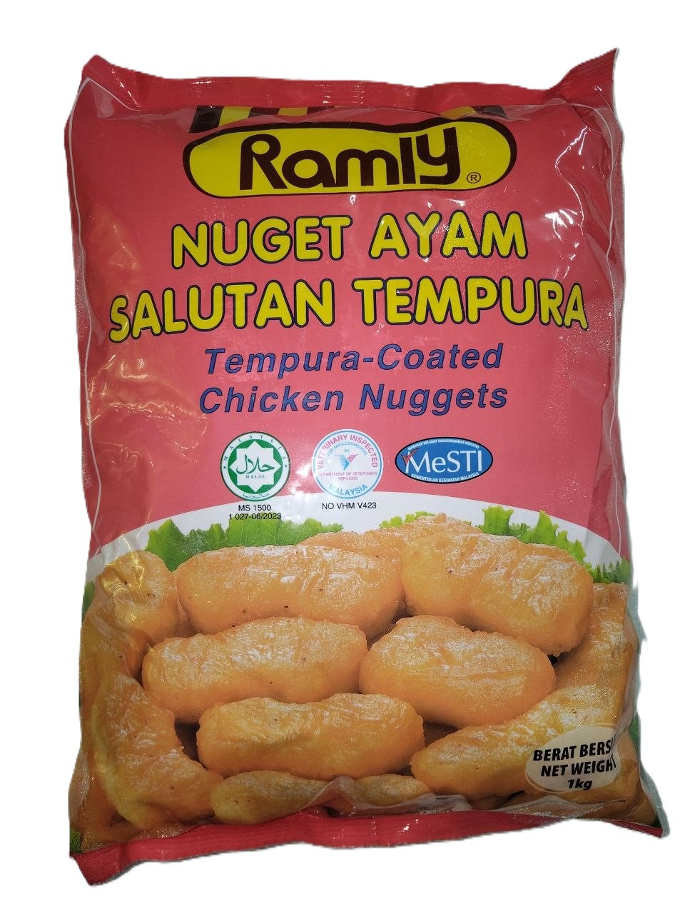 Ramly Nuget Ayam Salutan Tempura 1Kg