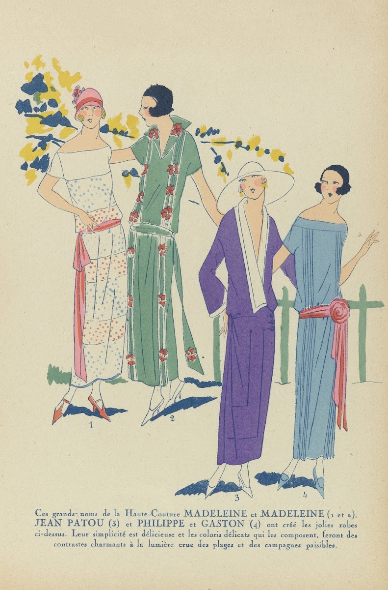 Ces Grands Noms De La Haute Couture 1923