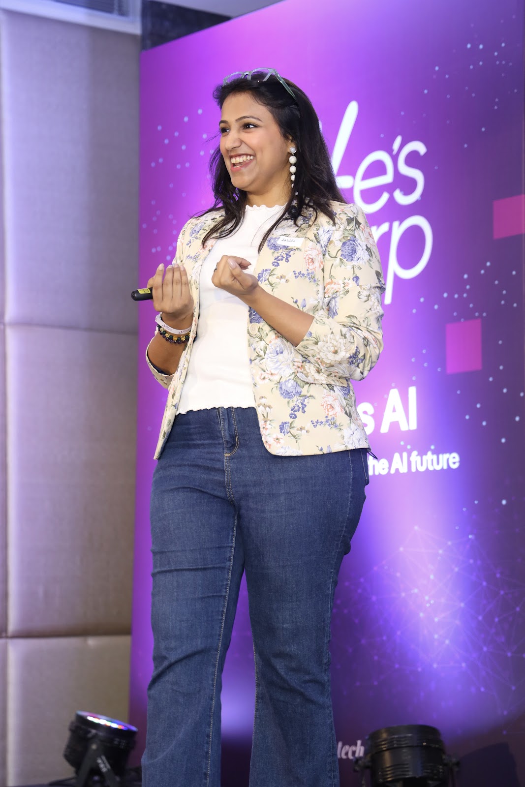 Rakshita on stage