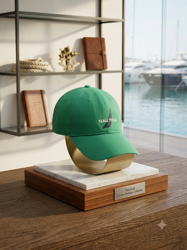 Gorra Náutica Verde