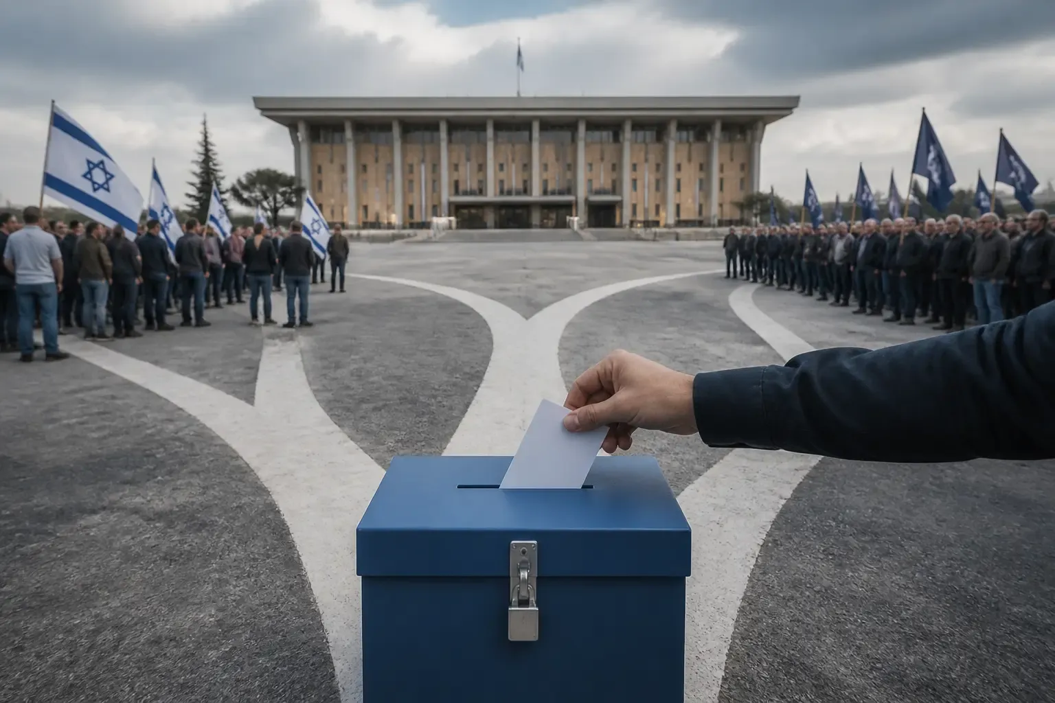 Editorial image for Israel election deadlock may lead to new polls as no party secures majority