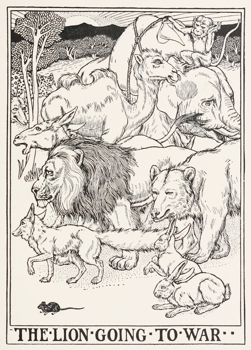 The Lion Going to War 1900