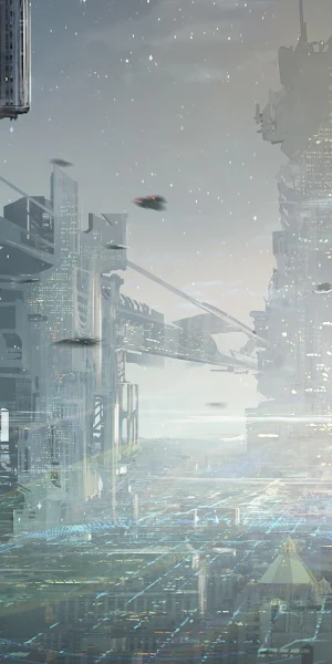 Futuristic, Cityscape, Sci-Fi, Metropolis 2K Wallpaper Background