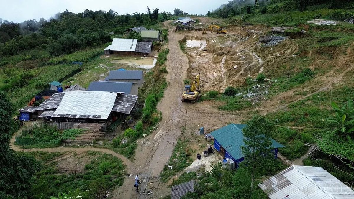Đẩy nhanh hoàn thiện khu tái định cư Tả Pa Cheo, đưa người dân khỏi vùng sạt lở - Báo Lào Cai