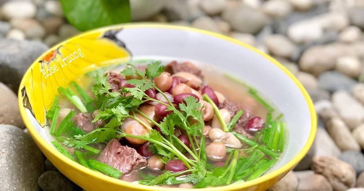 Canh Bò Hầm Đậu