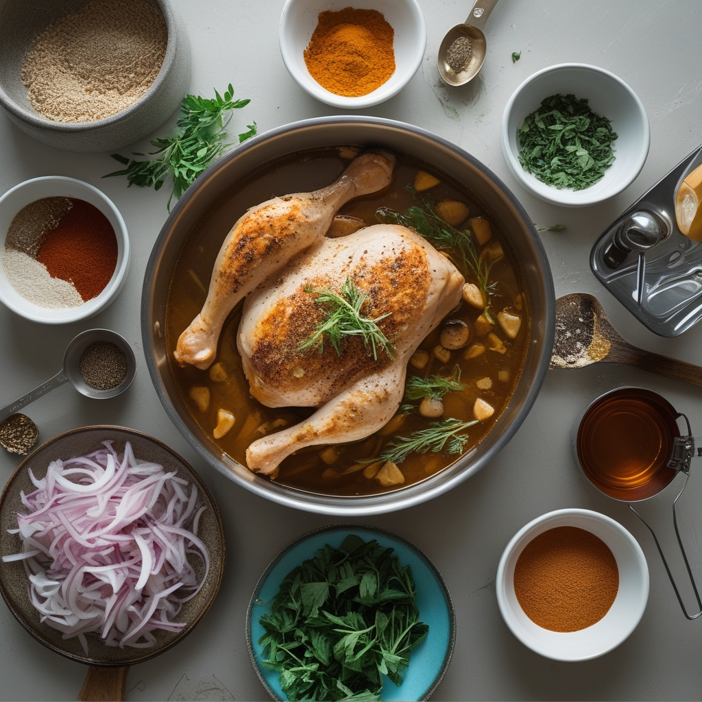 Ingredients for Braised Catalina Chicken Recipe - Easy Comfort Food for Weeknight Dinners