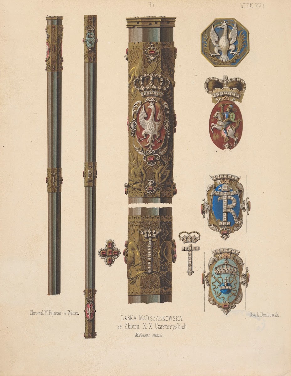 Marshals Baton of King Jan Sobieski from the Collection of the Princes Czartorys