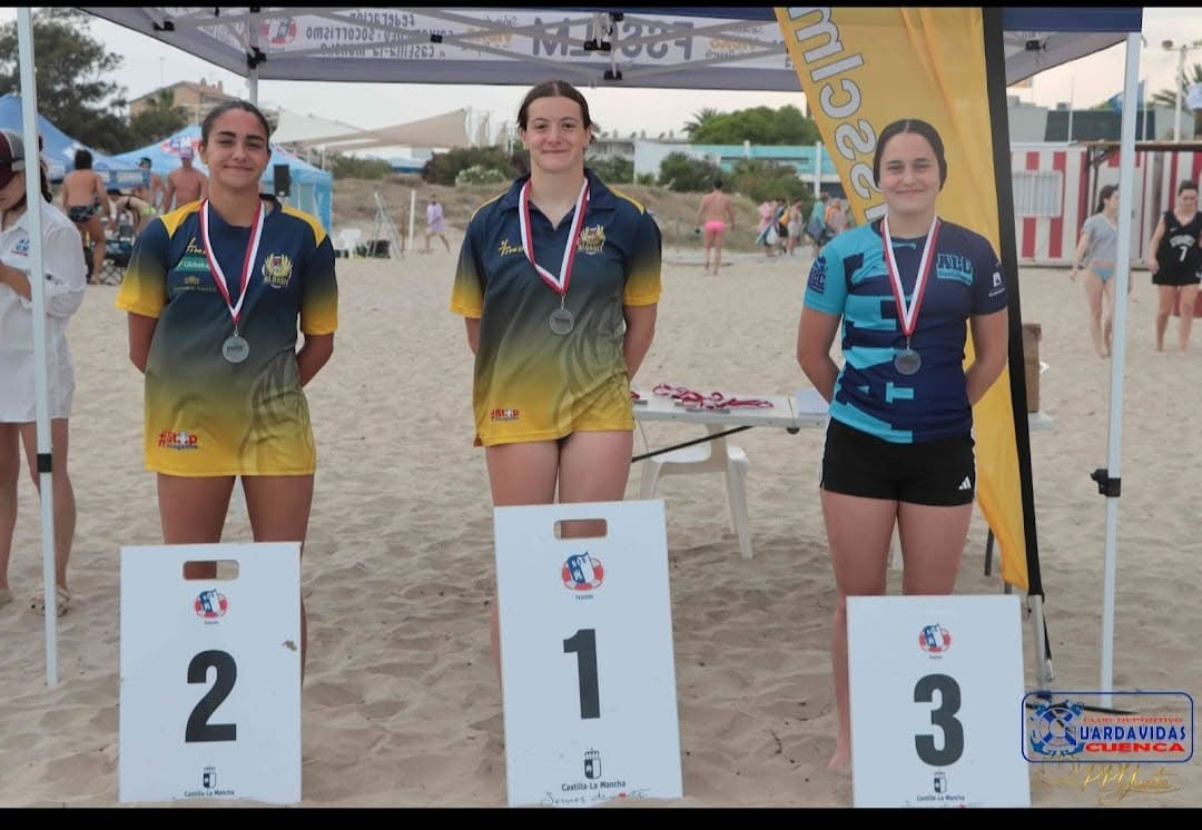 Derek y Michelle Saiz destacan con medallas en el campeonato de salvamento y socorrismo de Castilla-La Mancha
