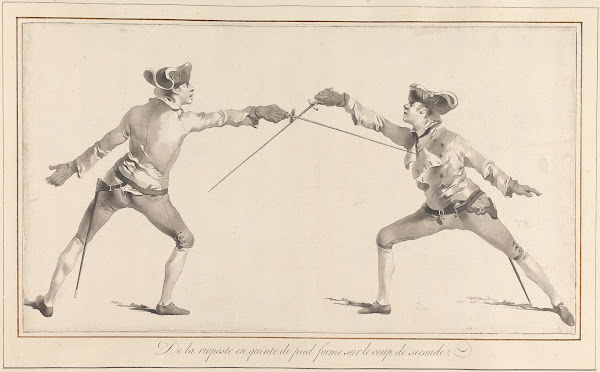 De la Risposte en Quinte de Pied forme sur le Coup de Seconde 1763