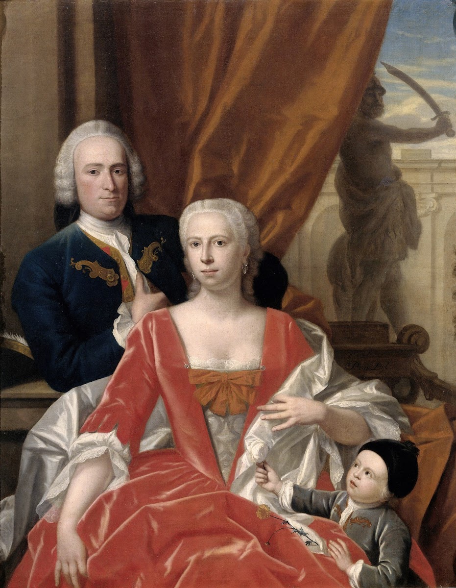 Berend van Iddekinge 1717 1801 with his Wife Johanna Maria Sichterman 1726 1756