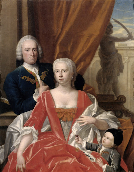Berend van Iddekinge 1717 1801 with his Wife Johanna Maria Sichterman 1726 1756