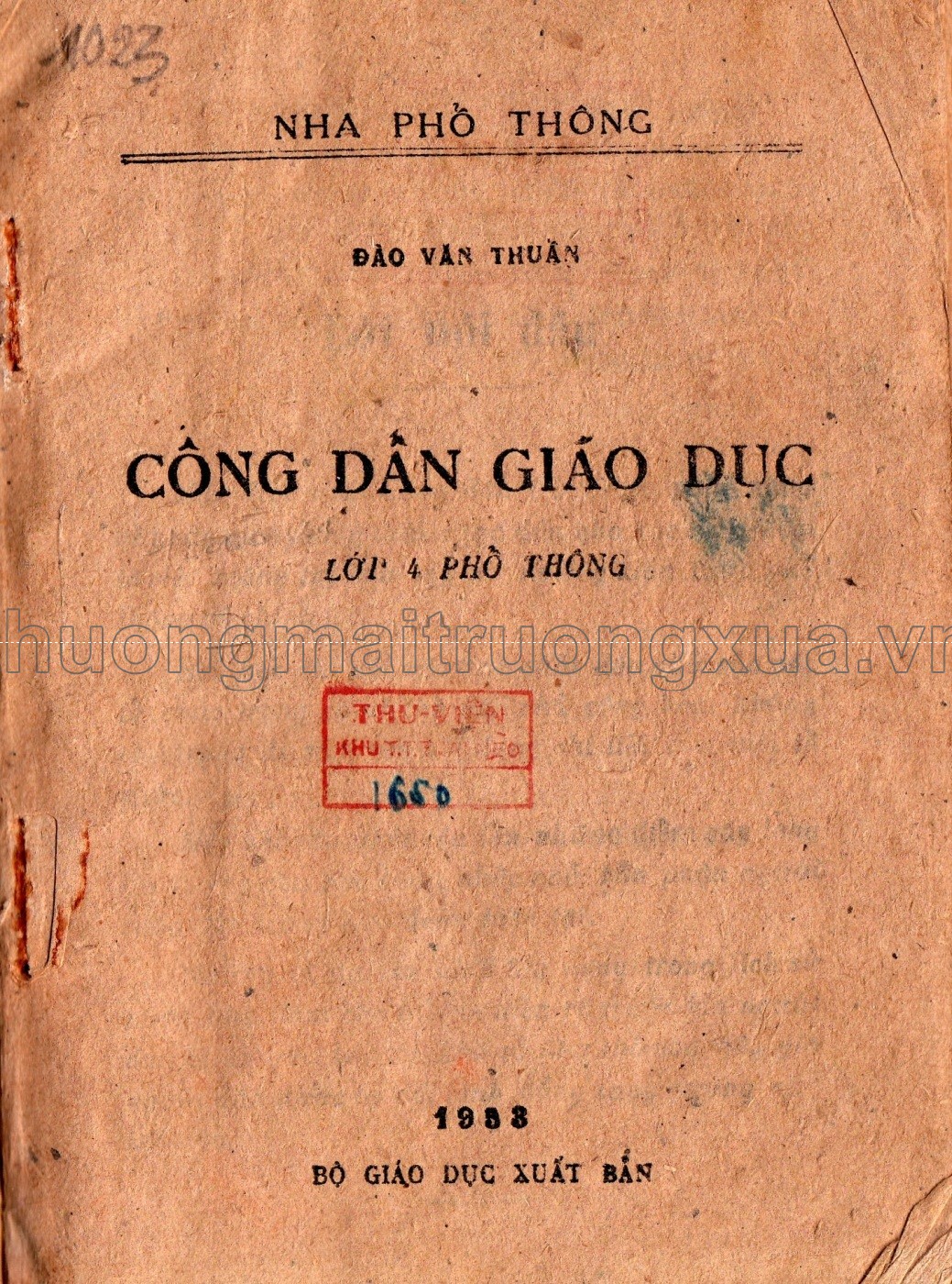 Giáo dục công dân lớp 4 phổ thông (1953) - Trang 2