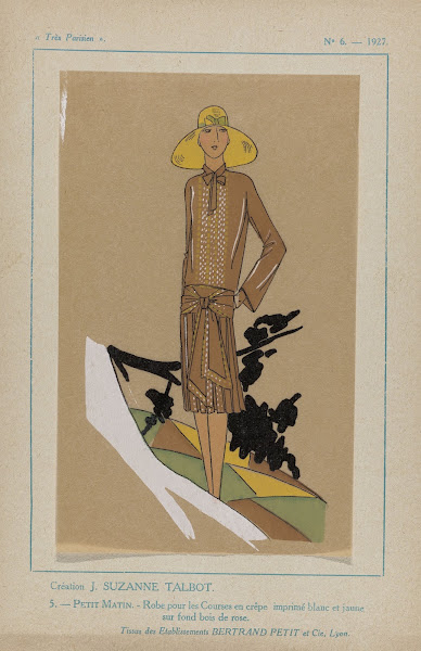 Création J Suzanne Talbot 1927