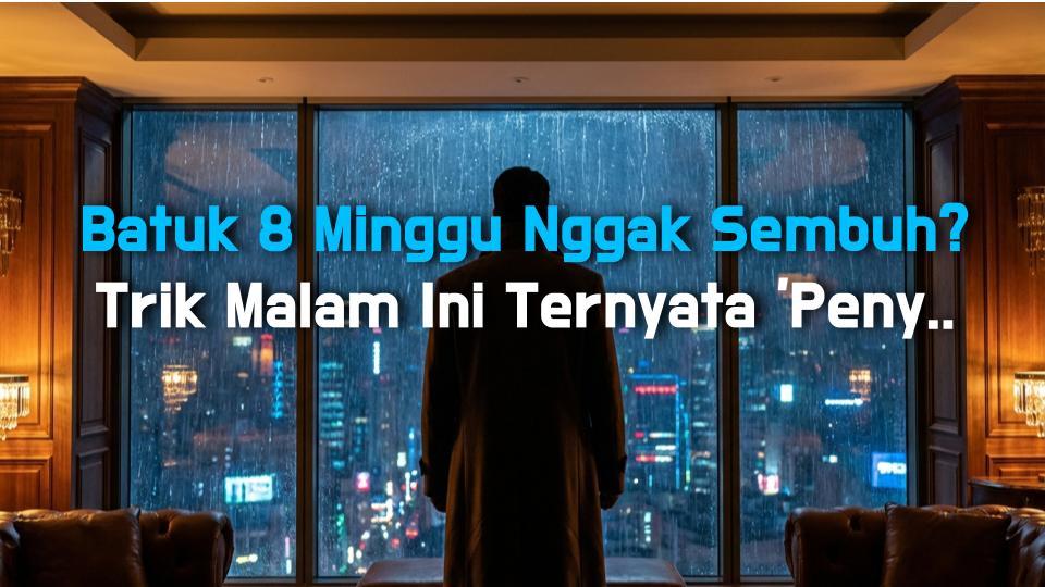 Batuk 8 Minggu Nggak Sembuh? Trik Malam Ini Ternyata Penyakit Ini!