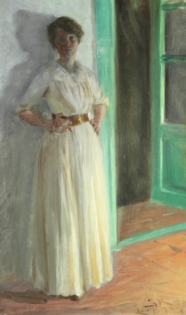 Portræt af Marie Krøyer 1890