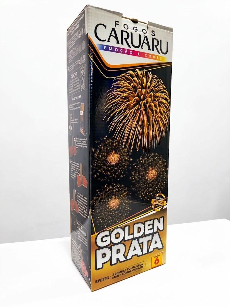 Foguete Golden Prata