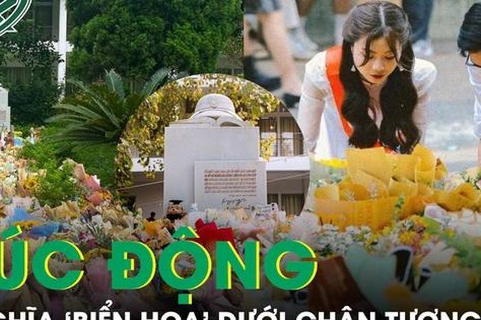 Xúc động khi biết ý nghĩa 'biển hoa' dưới chân tượng đài ở Đại học Bách khoa Hà Nội - Báo Sức Khỏe &amp; Đời Sống