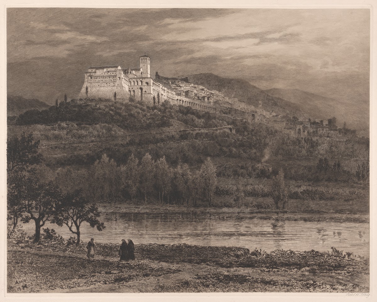 Assisi October Evening 1903