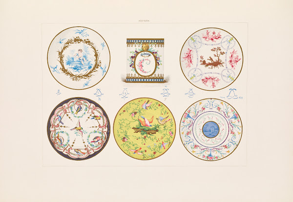 The soft porcelain of Sevres Pl14 1892