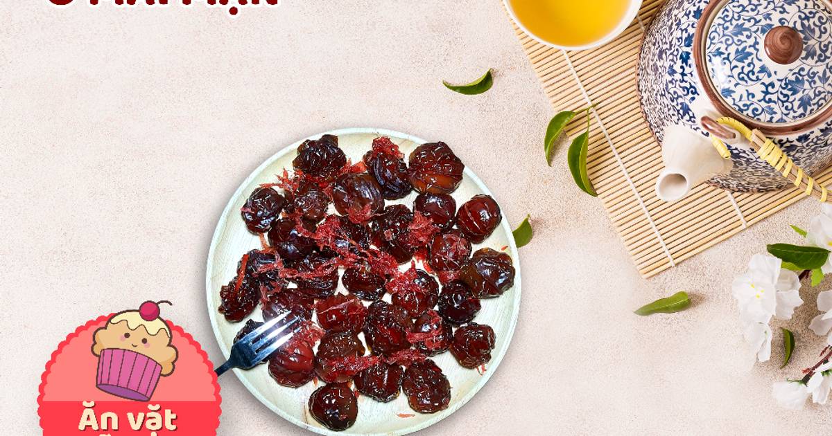 Ô mai (xí muội) mận Hà Nội