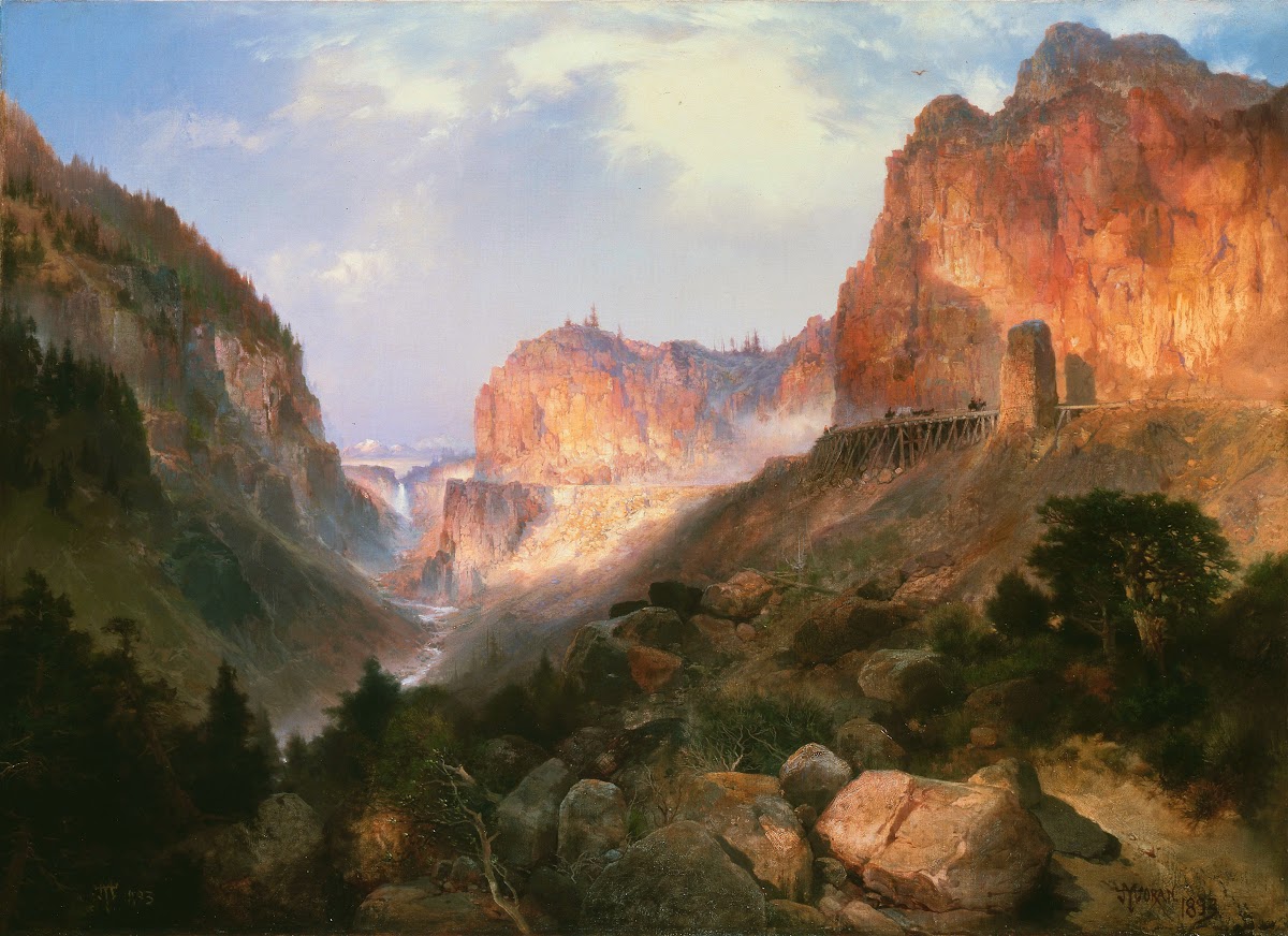 Golden Gate Yellowstone National Park 1893