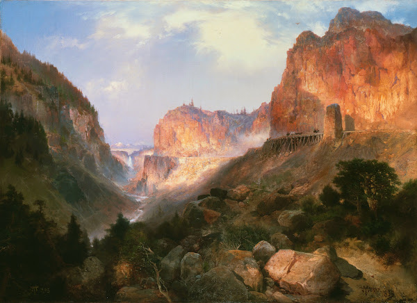 Golden Gate Yellowstone National Park 1893