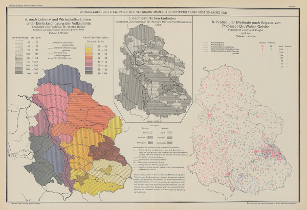 Die Ergebnisse der Volksabstimmung in Oberschlesien 1938